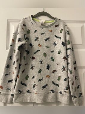 Nathalie Lete x H&M insect sweatshirt 8-10